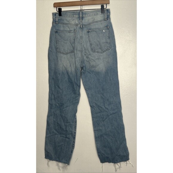 Favorite Daughter Otto Jeans High Rise Boyfriend Size 28 Button Fly Distressed - Picture 3 of 6